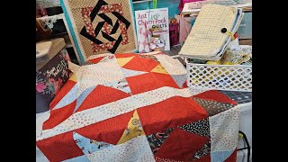 quotWeek In Reviewquot Doggie Stars BOM Rose Project amp Mail Call quotOH MYquot quilting pets slowstitching [upl. by Corly]