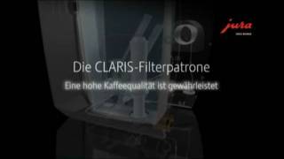 Jura Schlüsseltechnologien  Die CLARISFilterpatrone [upl. by Casanova]