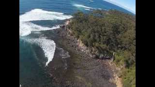 ulladulla harbour from the sky [upl. by Jillian]