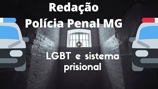 Redação Banca Selecon Polícia Penal de Minas Gerais PPMG 04 [upl. by Jerroll]