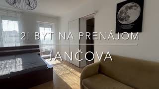 Apartment for rent in Bratislava Jančova METROPOLITAN real estate group [upl. by Hisbe]