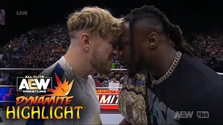 SWERVE STRICKLAND GETS PERSONAL WITH WILL OSPREAY  AEW DYNAMITE HIGHLIGHT JUNE 19TH 2024 SPOILERS [upl. by Darrow]