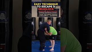 Most basic technique to escape a headlock headlock submissionmastery doctormarcbochner [upl. by Otina921]