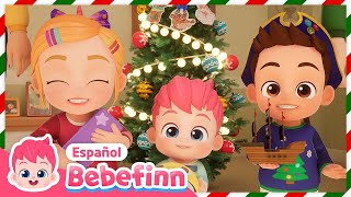 🎄La Fiesta de Navidad con Familia de Bebefinn  Cuento de Navidad  Bebefinn en español [upl. by Tal]