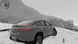 City Car Driving 153 Mercedes GLE 450 AMG Coupe SNOW G27 [upl. by Standish]