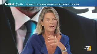 Claudia Fusani contro Matteo Salvini quotGravissimo che un leader politico prenda un magistrato e [upl. by Frazier]