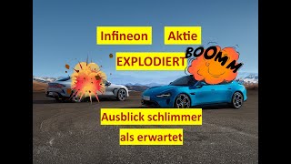 Infineon Aktie EXPLODIERT  2024 schlimmer als erwartet [upl. by Shumway552]