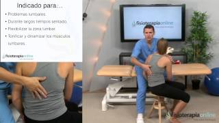 Cómo mejorar el dolor dorsal y lumbar  Fisioterapia Bilbao [upl. by Navets]