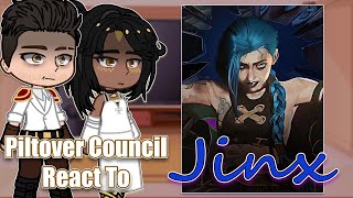 Arcane Piltover Council React to Jinx Season 2 Gacha Club  Full Video [upl. by Bullivant]