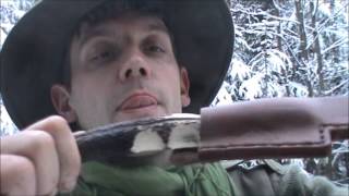 JAGDMESSER OUTDOORJAGDMESSER IM WINTERWALD [upl. by Dusen49]