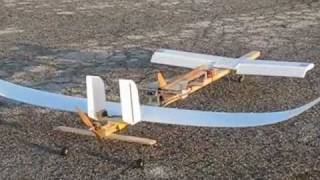 RC Canard Plane with Glider Launcher [upl. by Ilzel]