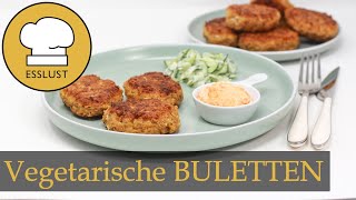 Vegetarische BULETTEN mit HAFERFLOCKEN [upl. by Beyer]