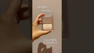 HOLIKA HOLIKA Tinted Milk Cream Blush [upl. by Lurline]