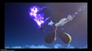 THE MOST EPIC MICKEY MOMENT EVER Vs Xehanort Replicas  Kingdom Hearts 3 ReMind DLC [upl. by Lorelie218]