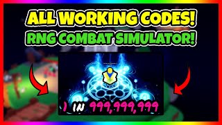 ALL WORKING CODES THAT GIVES FREE REWARDS OCTOBER 2024  RNG Combat Simulator [upl. by Eelyam723]