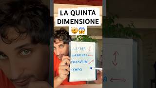 La QUINTA dimensione perte scienza fisica shorts divulgazione stem [upl. by Eicarg762]