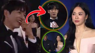 OMG 😱 Song Hye Kyo Clashed with Exhusband Song Joong Ki at Baeksang 2024 [upl. by Dorisa435]