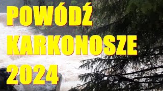 Powódź 2024 Karkonosze KARPACZ [upl. by Ilhsa]