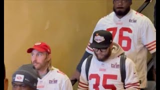 Watch San Francisco 49ers players reactions after loss to Kansas City Chiefs [upl. by Cordi]