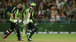 Highlights Thunder v Stars  BBL06 [upl. by Arual]