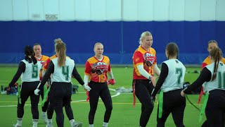 Turkey Bowl 2024  Lahti Jets vs McQueens  Finland Flag Football [upl. by Akiv359]