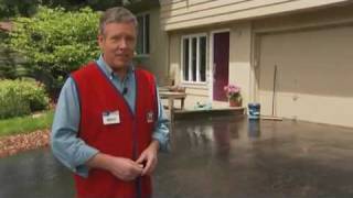 Lowes and QPR Professional Grade Driveway Sealer Instructional Video [upl. by Anuahsat]