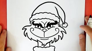 COMMENT DESSINER LE GRINCH DE NOËL [upl. by Ilahtan516]