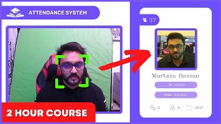 Face Recognition with Real Time Database  2 Hour Course  Computer Vision [upl. by Sev]