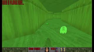 Final Doom  KneeDeep in the Dead  Central Processing E1M6  All secrets [upl. by Fairleigh]