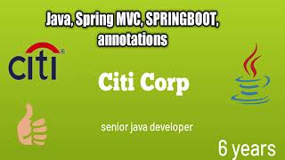 CitiBank  java interview questions and answers  Microservices interview questions  java [upl. by Clift]