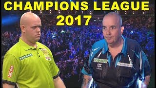 van Gerwen v Taylor 2017 Champions League of Darts [upl. by Gonzales]