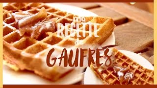 DIY  Recette de GAUFRES CroustiFondantes ♡  Claire [upl. by Anowahs]