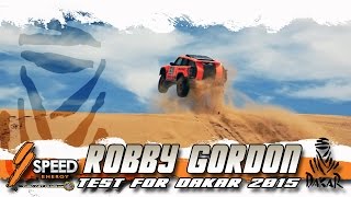 Robby Gordon test for DAKAR 2015 [upl. by Rhea]