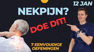 Oefeningen voor een stijve nek [upl. by Hugibert]