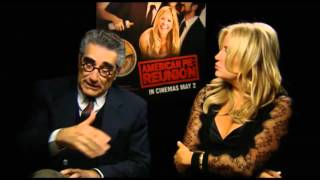 American Pie Reunion with Eugene Levy Jims Dad amp Jennifer Coolidge Stifflers Mom [upl. by Drofdarb452]