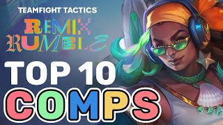 Top 10 Comps To Climb In Set 10  TFT Guide Teamfight Tactics [upl. by Landan]