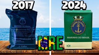 PROVEI A COMIDA DA MARINHA BRASILEIRA EM 2024 A COISA TÁ FEIA [upl. by Rayner]