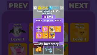 My inventory in Muscle legends [upl. by Aiciles]