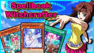 Spellbook Witchcrafter the Loli Queen is back with extra knowledge Duel Links [upl. by Hguh]