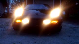 C4 Corvette Pop Up Headlights [upl. by Siuluj613]