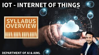 IOT  Internet of Things  Syllabus overview  AI amp AIML [upl. by Ilwain702]