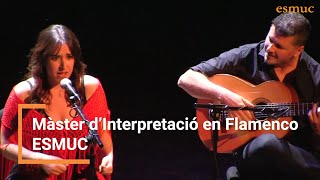 Màster Oficial Interpretación Flamenco  ESMUC [upl. by Moncear712]