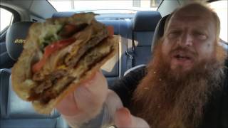 quotFast Food Fat Manquot ep 54  Burger King Cluck Moo Splash Whopper  MUKBANG  Review [upl. by Rozele]