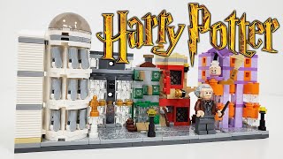 LEGO Harry Potter Review 40289 Microscale Diagon Alley 2018 GWP [upl. by Neraj]