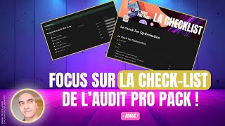 Focus sur la checklist dans lAudit Pro Pack qui sort bientôt  🎁 en description [upl. by Ellehcsar]