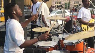 NEW  MOSTICKS WITH BIDEMI OLAOBA TEAM IN THE STREETS OF LAGOS NIGERIA 🇳🇬 [upl. by Drofnats]