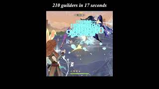 210 guilders in 17 secondsforyou genshin fypage fyp mihoyo gameplay genshinshowcase Aloy [upl. by Semele]