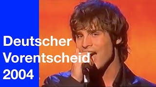 Patrick Nuo  Undone 2004  Deutscher Vorentscheid  Eurovision Song Contest [upl. by Weil]