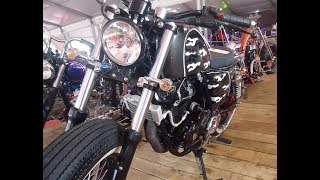 Yamaha Scorpio Custom Japstyle Bratstyle Bobber [upl. by Juanne]