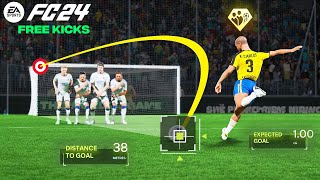 EA FC 24  How to Score Every Freekick All Freekicks Explained [upl. by Arbba903]